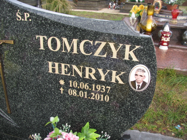 Grób Henryk Tadeusz Tomczyk