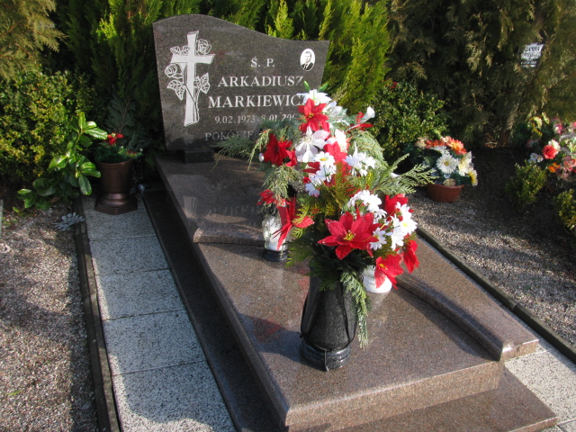 Grób Arkadiusz Markiewicz