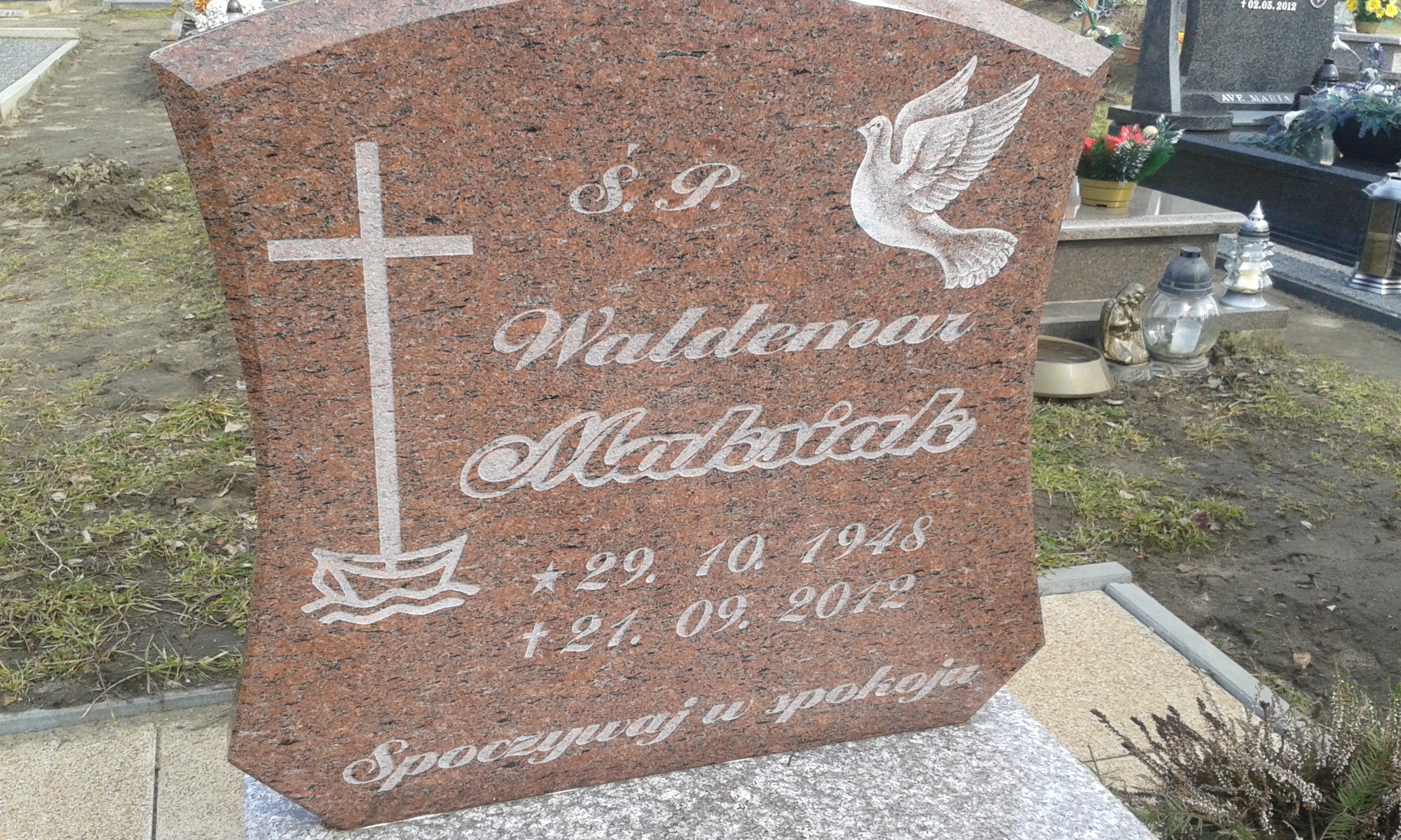 Grób Waldemar Andrzej Maksiak