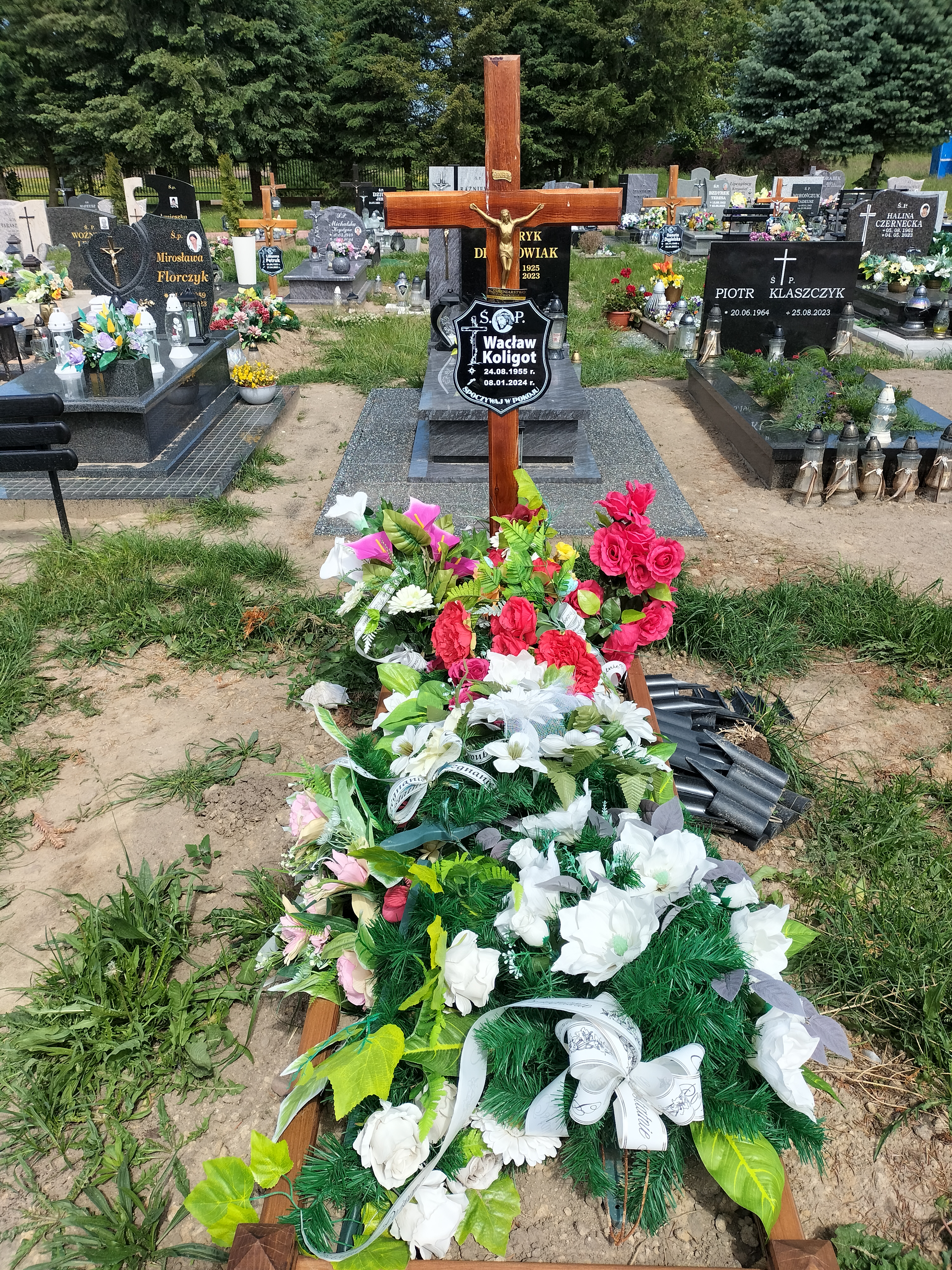 Grób Wacław Koligot