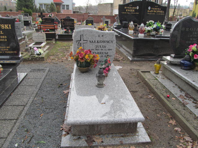 Grób Tadeusz Sałkowski