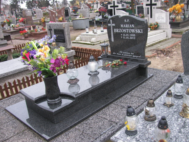 Grób Marian Brzostowski