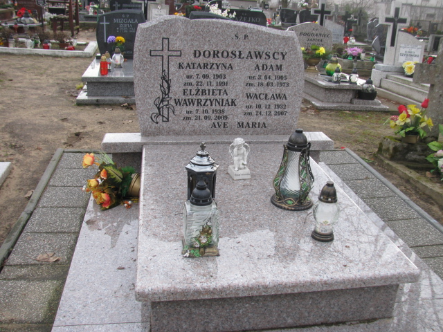 Grób Elżbieta Kazimiera Wawrzyniak