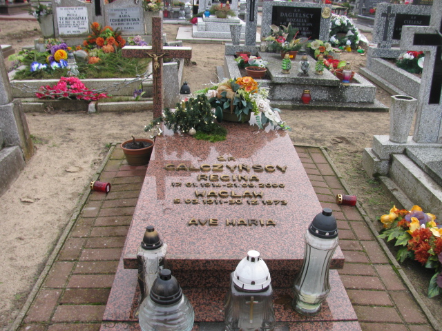 Grób Regina Gałczyńska