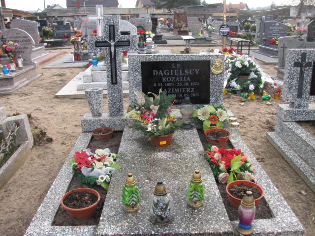 Grób Rozalia Dągielska