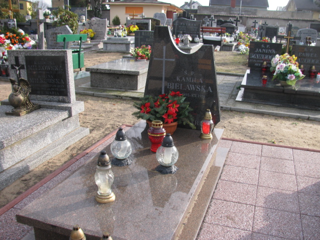 Grób Kamila Bielawska