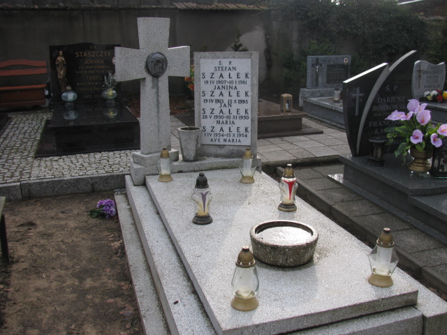 Grób Janina Szałek
