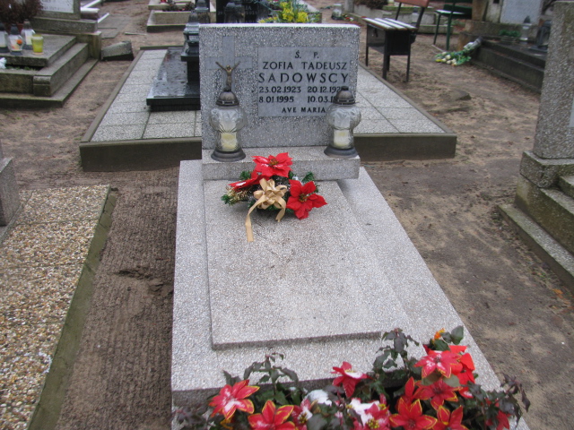 Grób Zofia Sadowska
