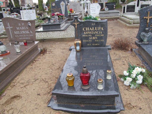 Grób Albin Chałupa