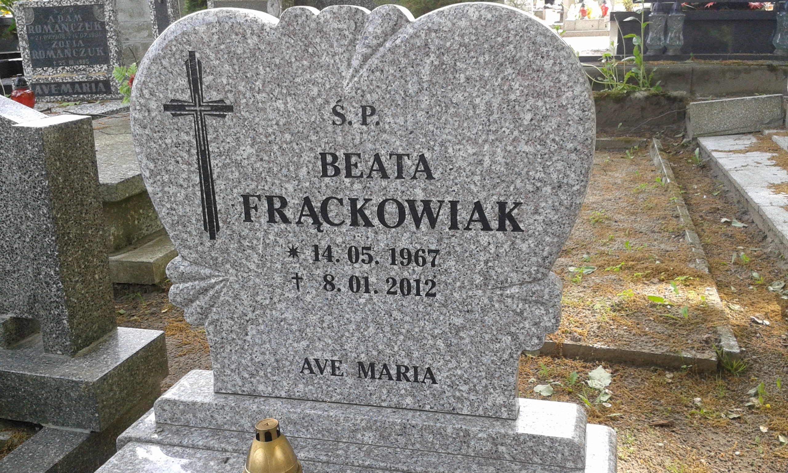 Grób Beata Frąckowiak