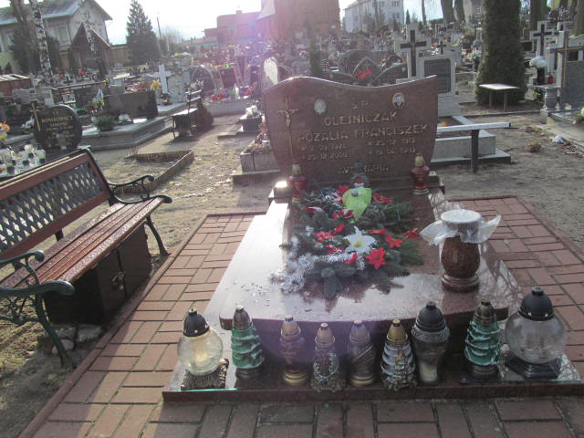 Grób Franciszek Olejniczak