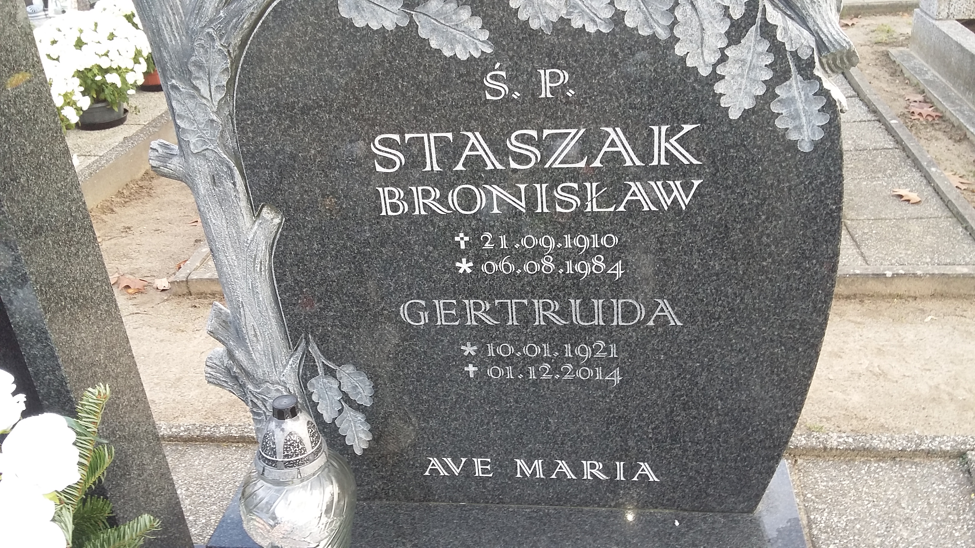 Grób Bronisław Staszak