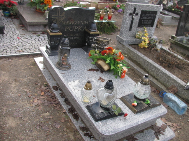 Grób Wawrzyniec Pupka