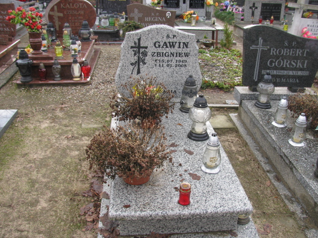 Grób Zbigniew Gawin