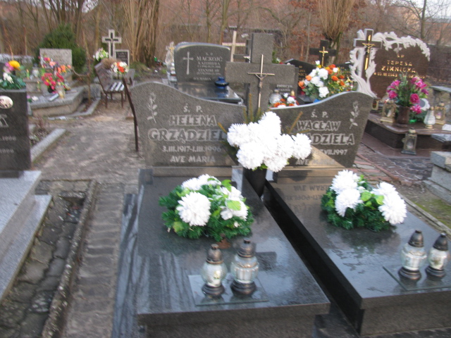 Grób Helena Grządziela