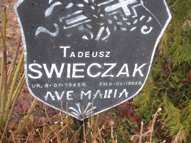 Grób Tadeusz Świeczak