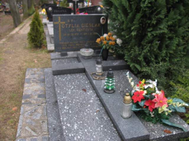 Grób Otylia Cieślak