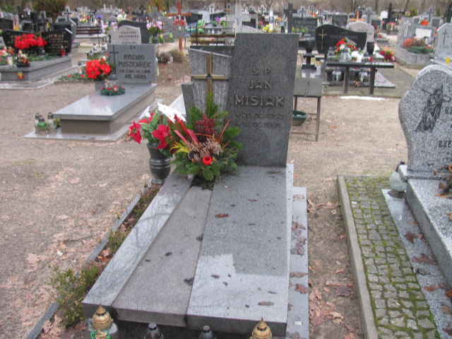 Grób Jan Misiak