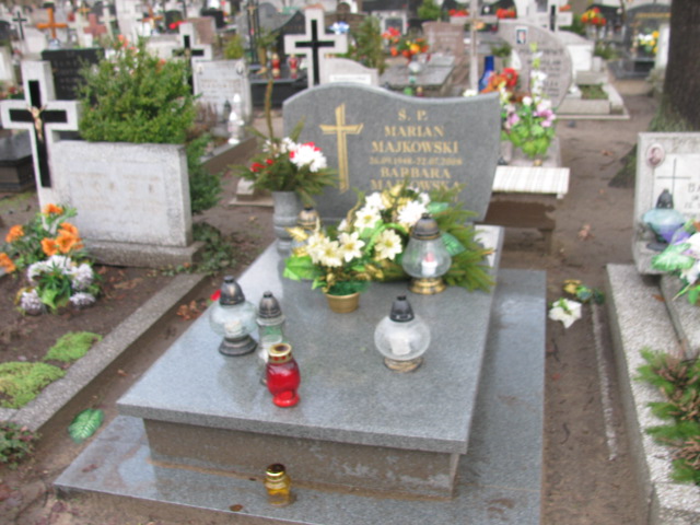 Grób Marian Majkowski