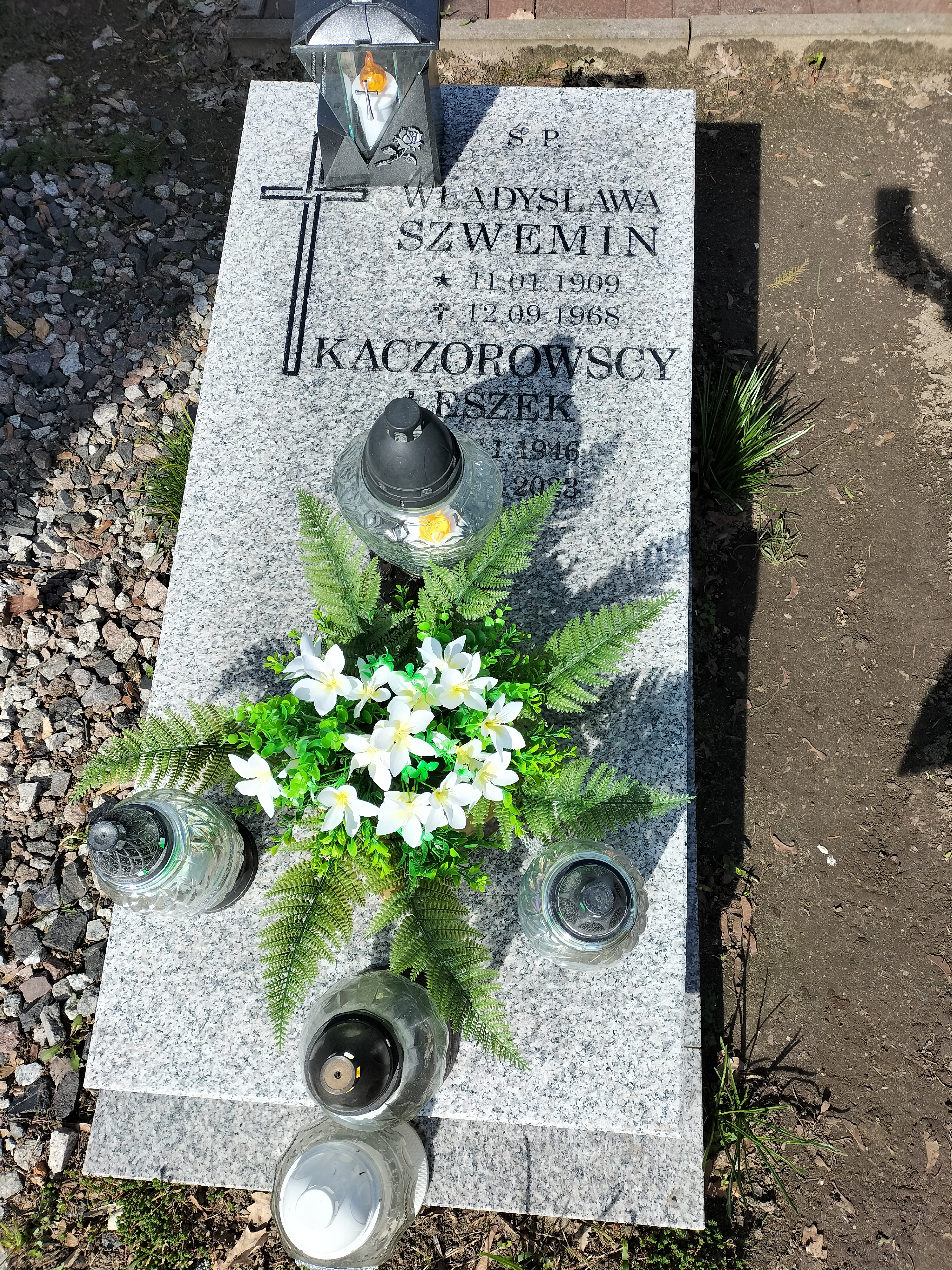 Grób Władysława Szwemin