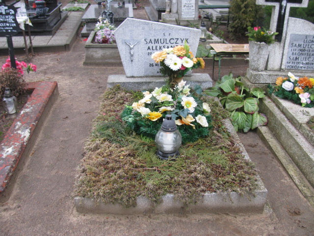 Grób Aleksander Samulczyk