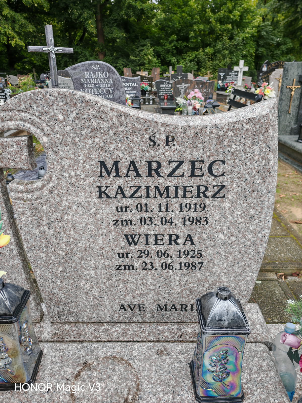Grób Kazimierz Marzec