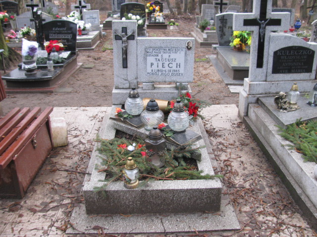 Grób Tadeusz Piech