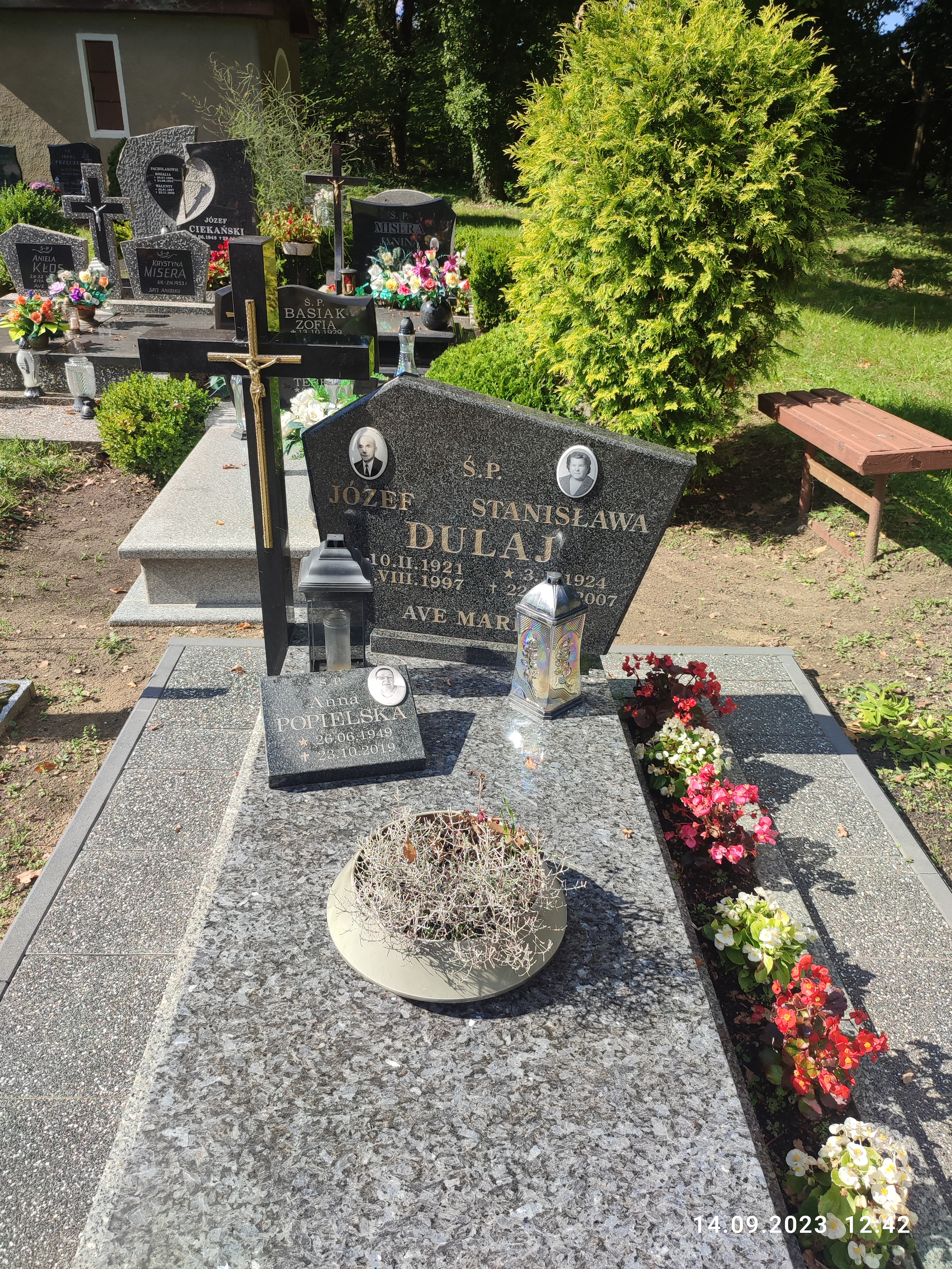 Grób Stanisława Dulaj