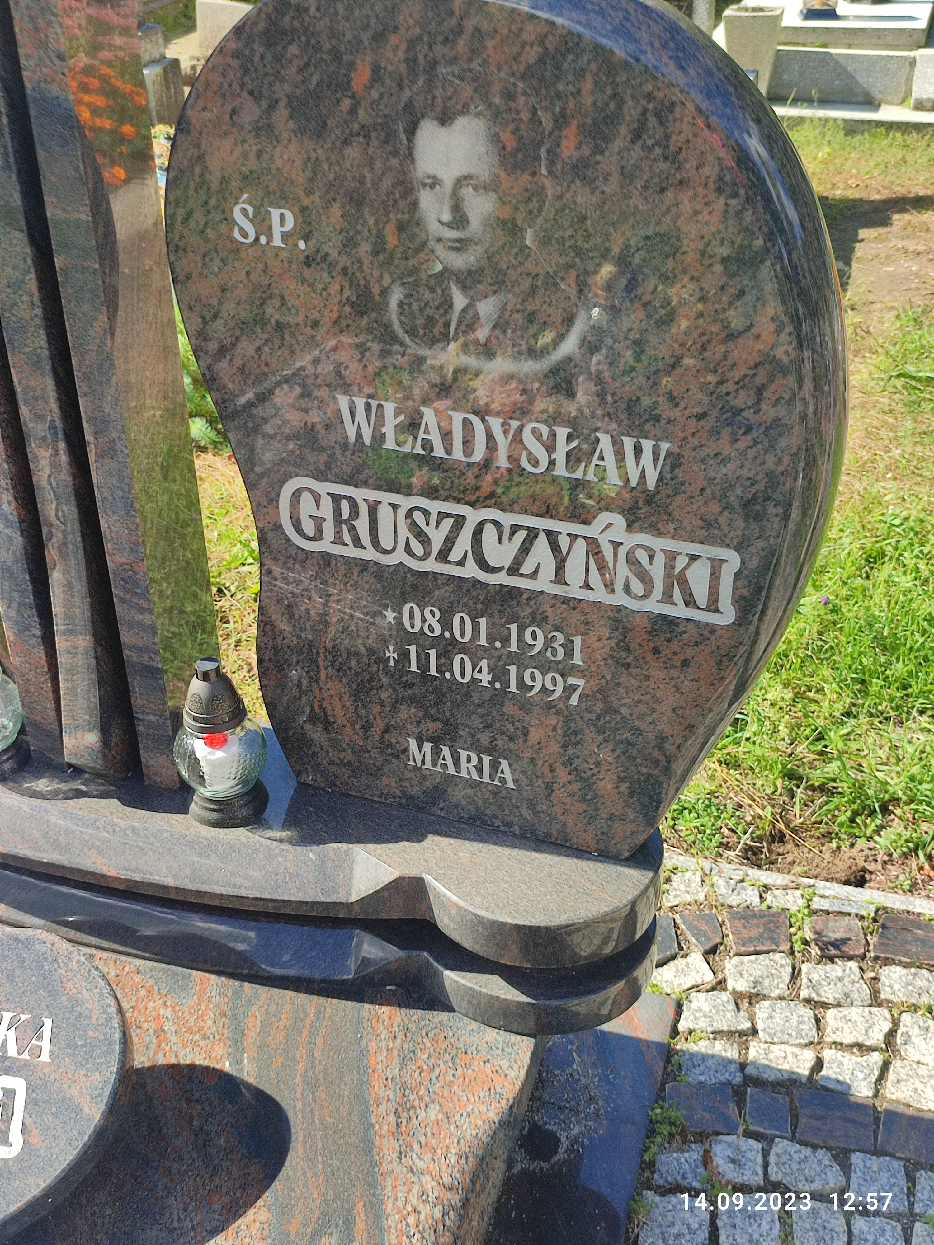 Grób Władysław Gruszczyński